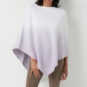 🚨NEW BAREFOOT DREAMS Cozychic Ultra Lite Ocean Breeze Poncho Ombre Violet